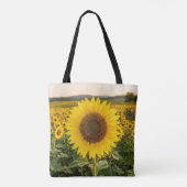 Tote Bag Champ de Tournesols (Dos)