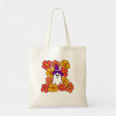 Tote Bag Champ fleur de fantôme d'Halloween mignon (Devant)