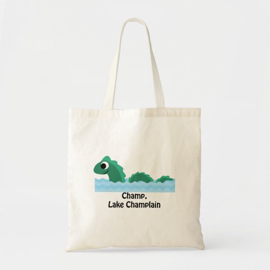 Tote Bag Champ, lac Champlain (Devant)