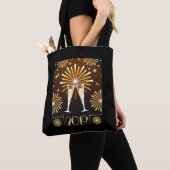 Tote Bag Champagne et feux d'artifice Nouvel An Réveillon 2 (De près)