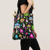 Tote Bag Champignon Super funky (De près)