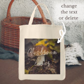 Tote Bag Champignons Bolete aux feuilles jaunes