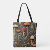 Tote Bag Champignons brodés (Dos)