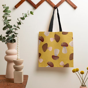 Tote Bag Champignons bruns