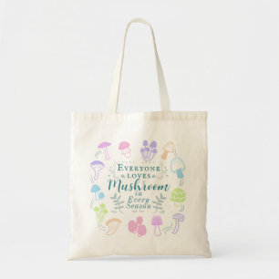 Tote Bag Champignons colorés