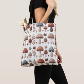 Tote Bag Champignons en Marche (De près)