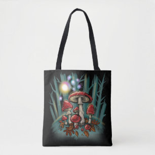 Tote Bag Champignons enchantés