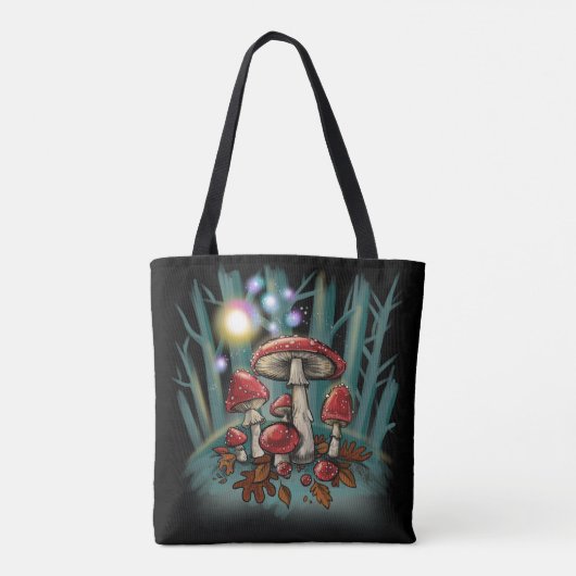 Tote Bag Champignons enchantés (Dos)