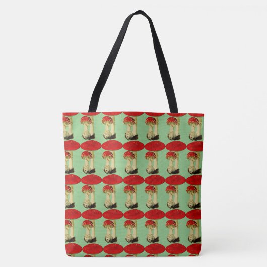 Tote Bag Champignons funky (Devant)