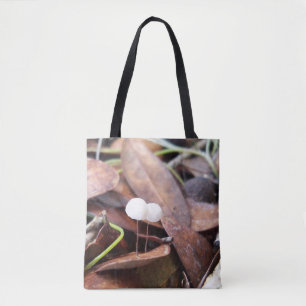 Tote Bag Champignons minuscules sur fourre-tout imprimé