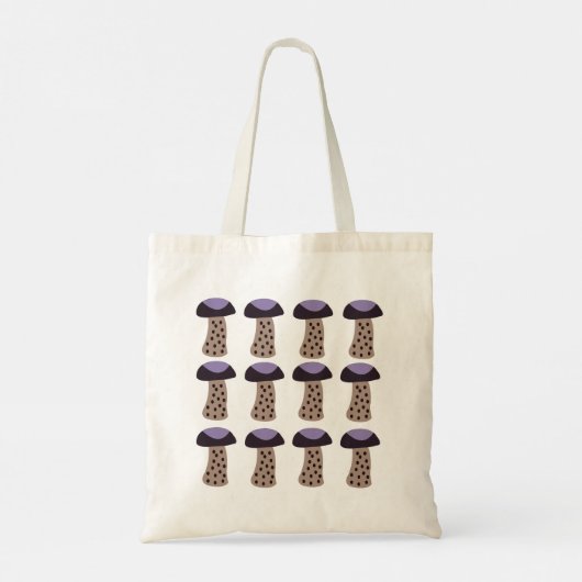 Tote Bag Champignons violets (Dos)