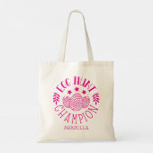 Tote Bag Champion de chasse aux oeufs de Pâques personnalis (Dos)