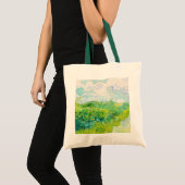 Tote Bag Champs de blé vert, Van Gogh (Devant (produit))