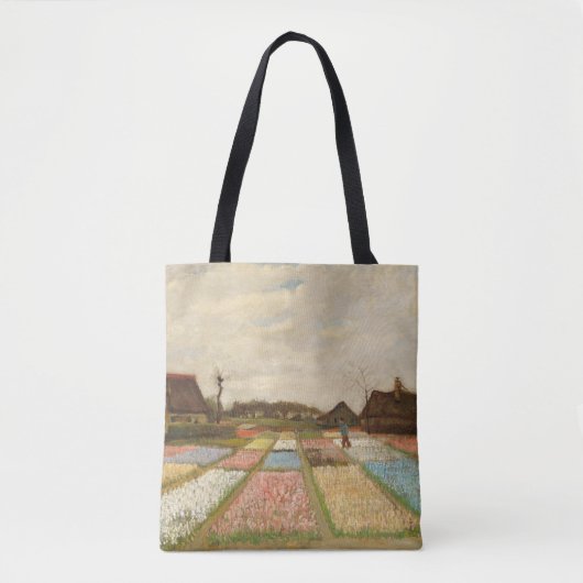Tote Bag Champs de bulles | Vincent van Gogh (Devant)