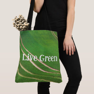 Tote Bag Champs verts