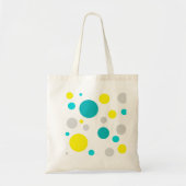 Tote Bag Chanceux bulles colorées (Devant)