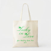 Tote Bag Chanceux en amour (Devant)