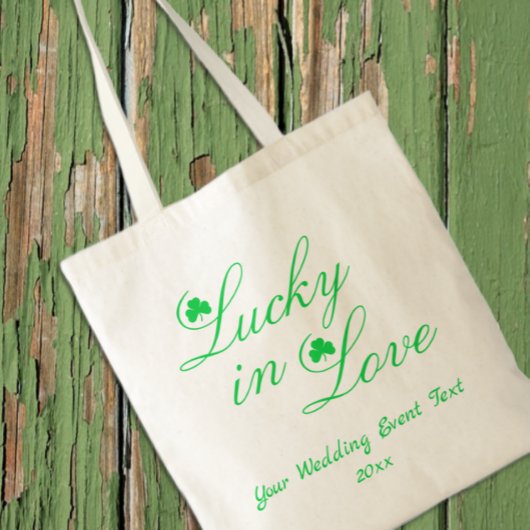 Tote Bag Chanceux en amour