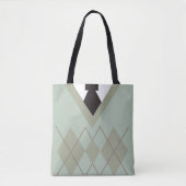 Tote Bag Chandail de style Dapper partout (Devant)
