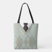 Tote Bag Chandail de style Dapper partout (Dos)