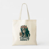 Tote Bag Chandails design gothique amateur de café (Dos)