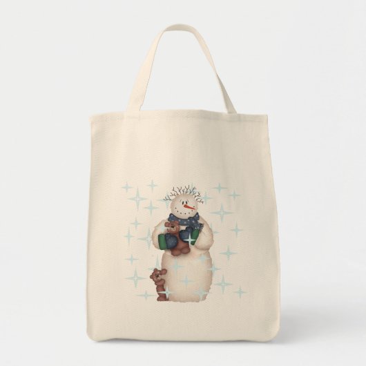 Tote Bag Chandails et cadeaux Nounours et bonbons (Devant)