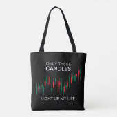 Tote Bag Chandeliers Crypto Personnalisés (Dos)
