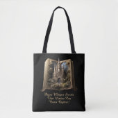 Tote Bag Changer le texte, Pages Whisper Secrets, Réserver  (Devant)