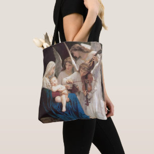 Tote Bag Chanson des Anges (1881) de Bouguereau
