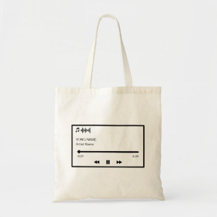 Tote Bag Chanson personnalisée