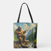 Tote Bag Chant Bigfoot (Dos)