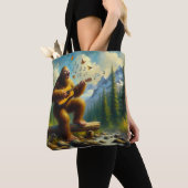 Tote Bag Chant Bigfoot (De près)