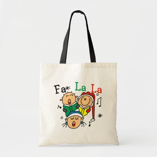 Tote Bag Chanter des chansons de Noël Tshirts et cadeaux (Devant)