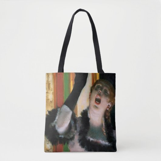 Tote Bag Chanteur avec un Glove, Edgar Degas (Devant)