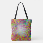 Tote Bag Chaos Abstrait (Dos)
