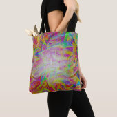 Tote Bag Chaos Abstrait (De près)