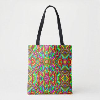 Tote Bag Chaos coloré 4