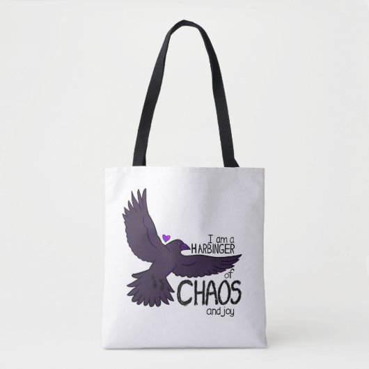 Tote Bag Chaos Crow Tapestry (Devant)