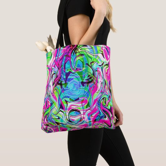 Tote Bag Chaos du printemps...... (De près)