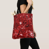 Tote Bag Chaos Rouge (De près)