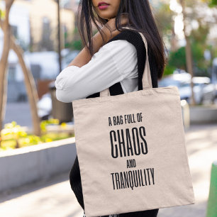 Tote Bag Chaos & Sérénité Personnellement Excentrique
