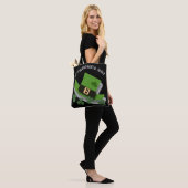 Tote Bag Chapeau de Leprechaun vert de la Saint-Patrick et  (Sur le modèle)