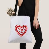Tote Bag Chapeau plein d'amour (De près)