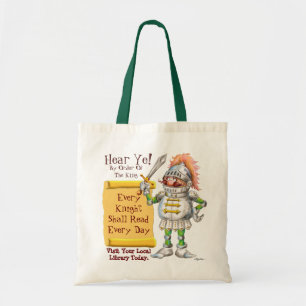 Tote Bag Chaque chevalier lira chaque jour