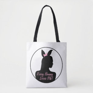 Tote Bag Chaque Lapin M'aime ! Fille Lapin