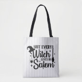 Tote Bag Chaque sorcière vit à Salem Halloween (Devant)