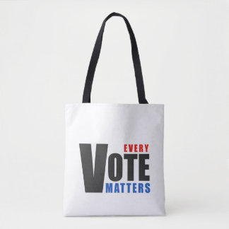 Tote Bag Chaque vote compte - votre vote est votre pouvoir