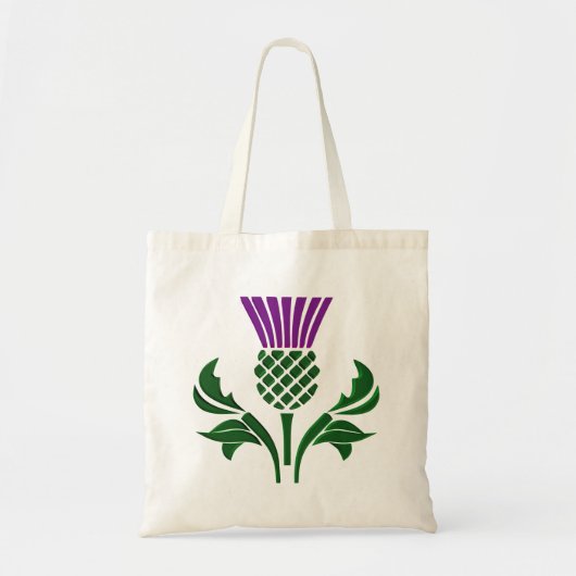 Tote Bag Chardon d'emblème écossais (Devant)