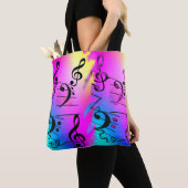 Tote Bag Charges de la musique (De près)