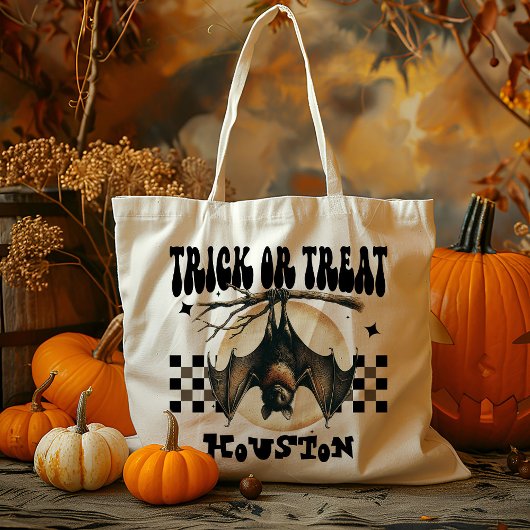 Tote Bag Chariot De Chauve Éffrayante Personnalisé Ou Trait